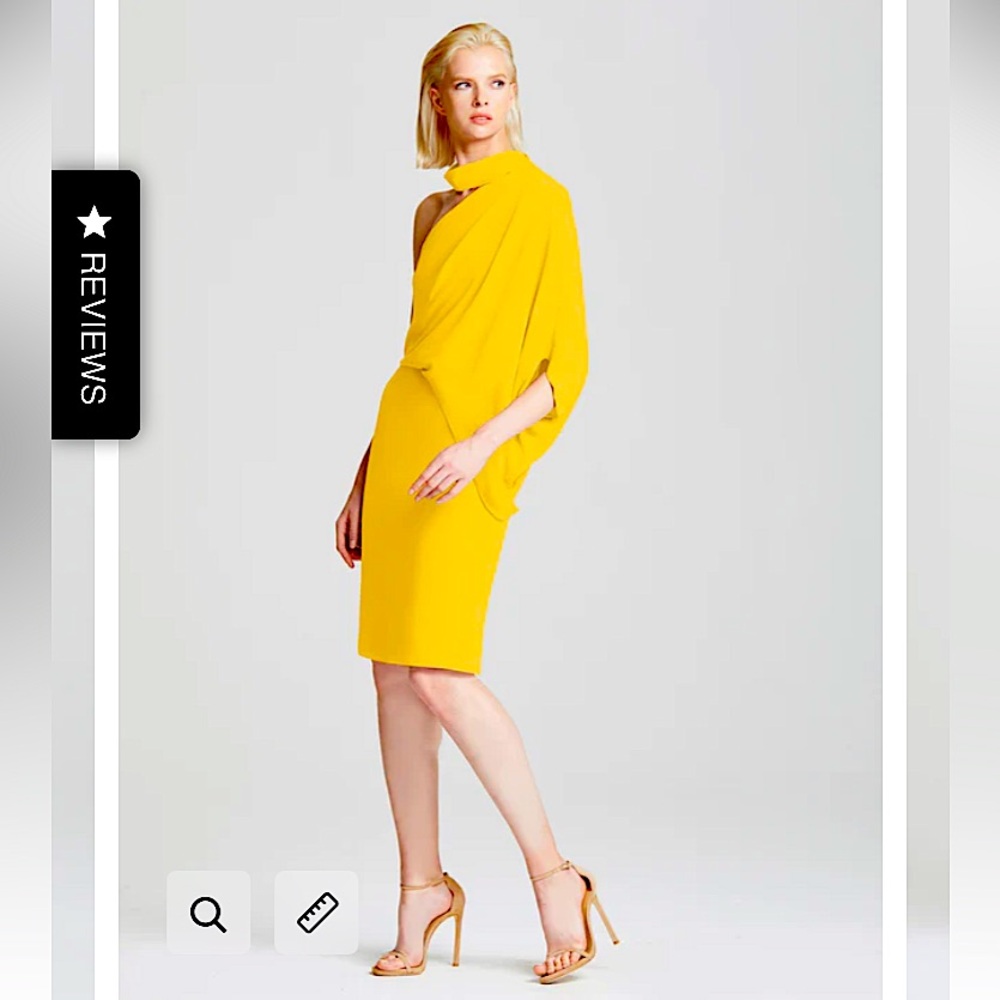 Halston Mango Slice Dress - like new, size XS-M